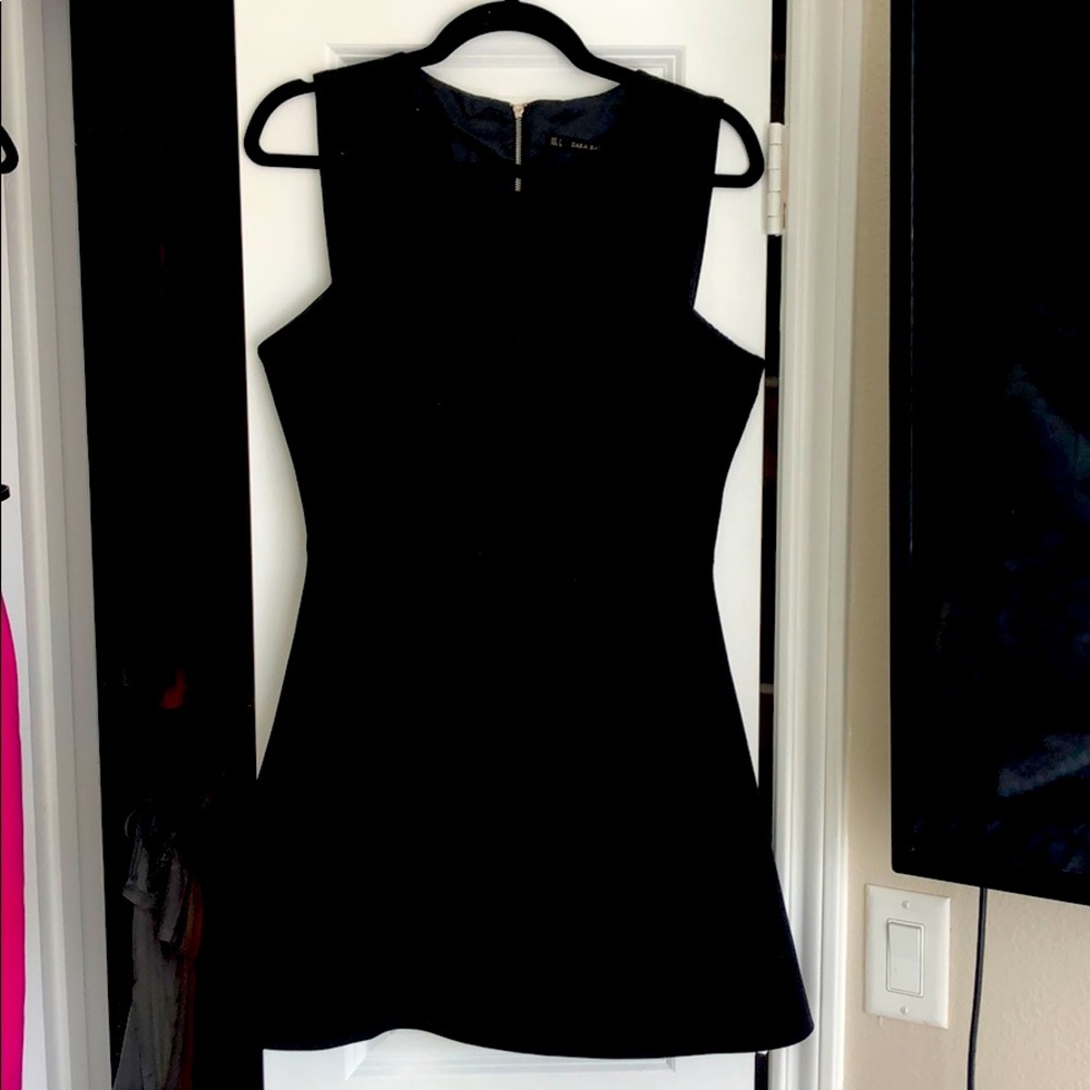Zara Basic Black Mini Dress
